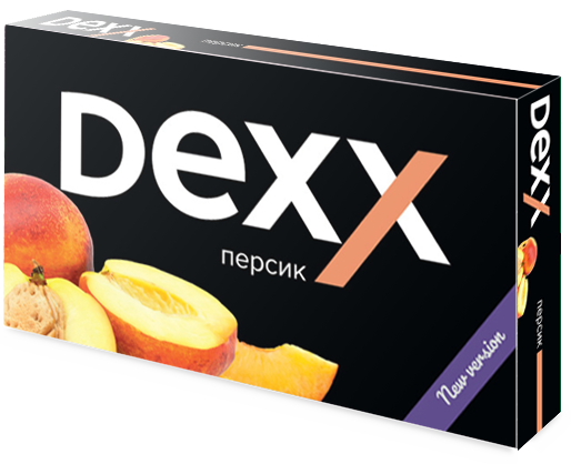 DEXX Персик 1,2% 600 Затяжек с доставкой по Москве и России
